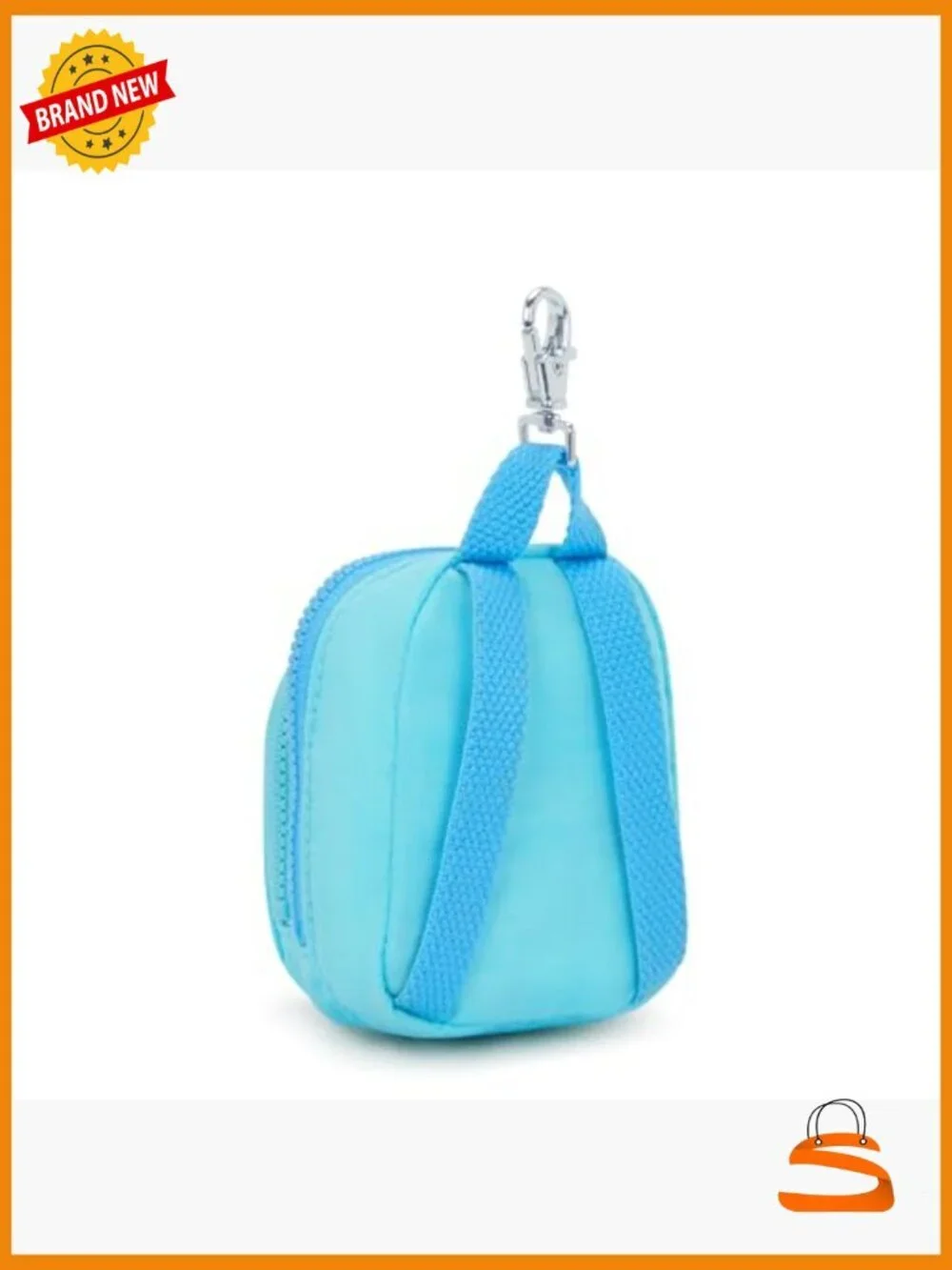 Mini Backpack Nylon Lightweight Daypack 2 Pockets Adjustable Straps